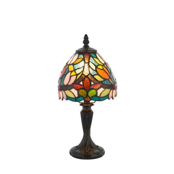 Endon 64331 - Lampa stołowa Tiffany SYLVETTE 1xE14/40W/230V śr. 15 cm