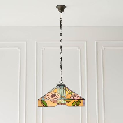 Endon 64384 - Żyrandol na łańcuchu WILLOW 3xE27/60W/230V