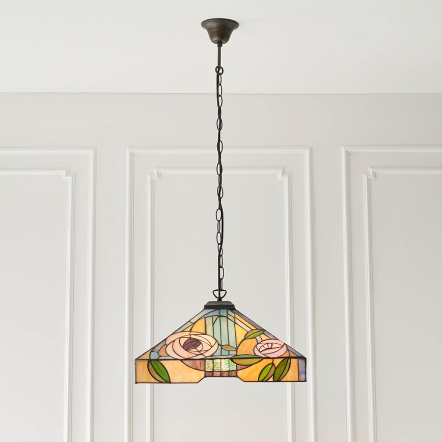 Endon 64384 - Żyrandol na łańcuchu WILLOW 3xE27/60W/230V