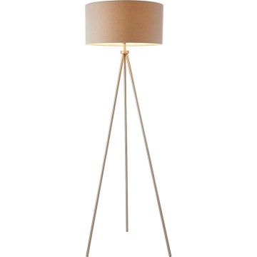 Endon 66987 - Lampa podłogowa TRI 1xE27/60W/230V beżowa