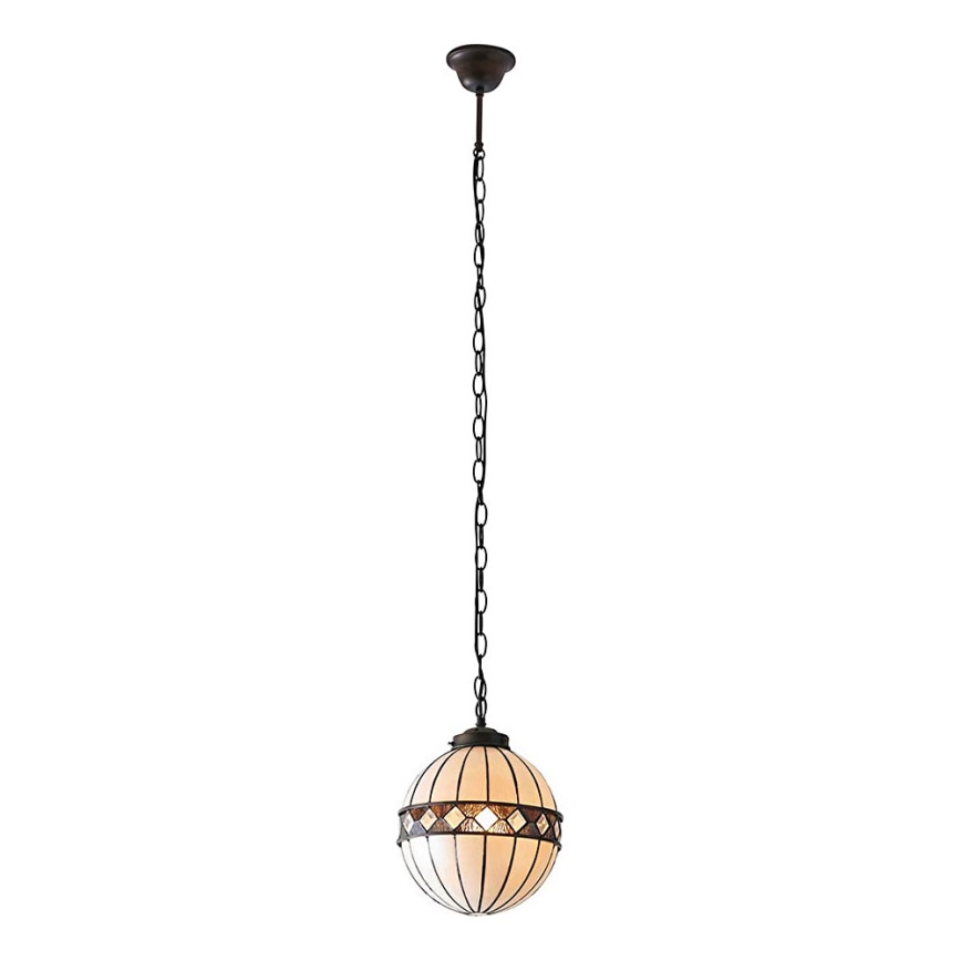 Endon 67044 - Żyrandol na łańcuchu FARGO 1xE14/40W/230V śr. 25,5 cm