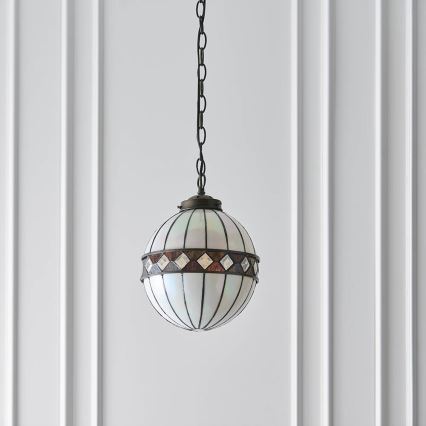 Endon 67044 - Żyrandol na łańcuchu FARGO 1xE14/40W/230V śr. 25,5 cm