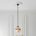 Endon 67044 - Żyrandol na łańcuchu Tiffany FARGO 1xE14/40W/230V Ø 25,5 cm