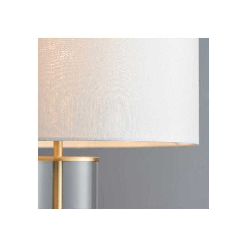 Endon 68802 - ściemniana dotykowa lampa stołowa LESSINA 1xE27/10W/230V złota/biała