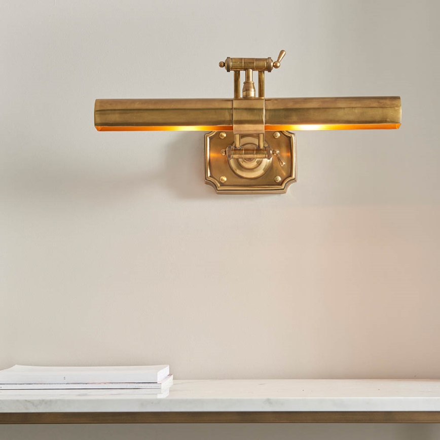 Endon 69833 - Lampa do obrazów WINCHESTER 2xE14/6W/230V 51 cm mosiężna