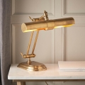 Endon 69834 - Lampa stołowa WINCHESTER 2xE14/6W/230V mosiądz