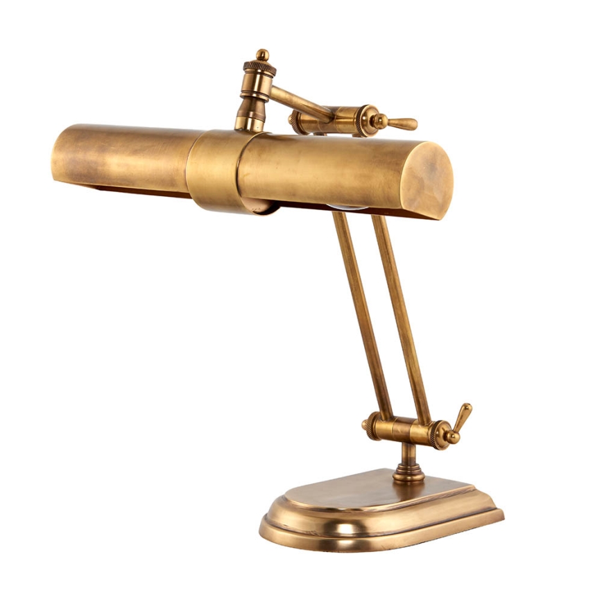 Endon 69834 - Lampa stołowa WINCHESTER 2xE14/6W/230V mosiądz