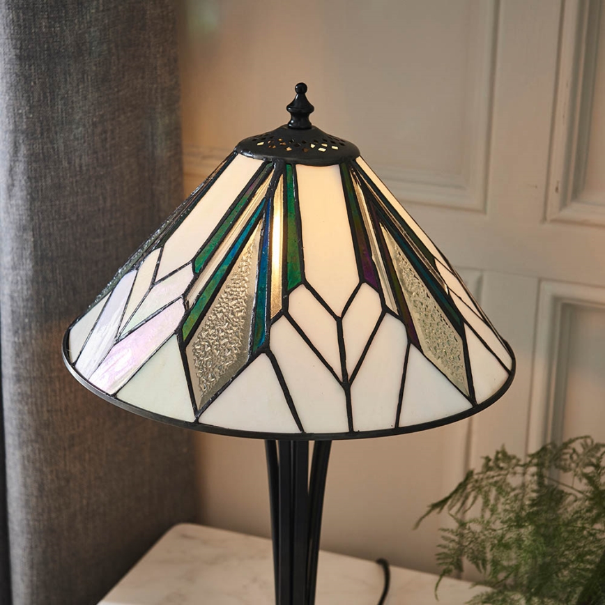 Endon 70365 - Lampa stołowa Tiffany ASTORIA 1xE14/40W/230V śr. 30 cm