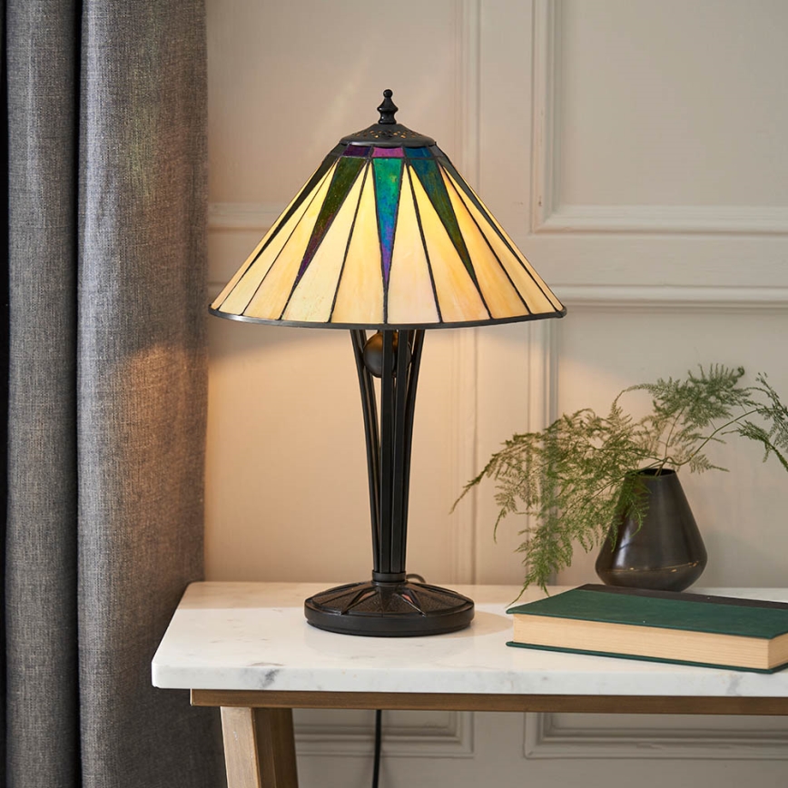Endon 70367 - Lampa stołowa DARK STAR 1xE14/40W/230V śr. 30 cm