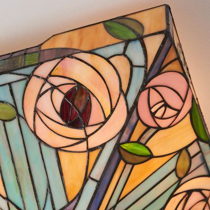 Endon 70698 - Lampa sufitowa Tiffany WILLOW 2xE27/60W/230V