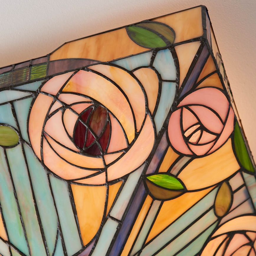 Endon 70698 - Lampa sufitowa Tiffany WILLOW 2xE27/60W/230V