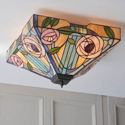 Endon 70698 - Lampa sufitowa WILLOW 2xE27/60W/230V
