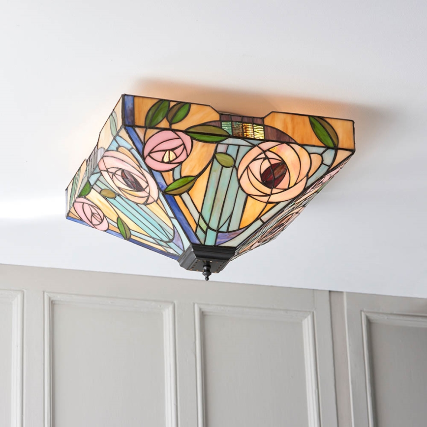 Endon 70698 - Lampa sufitowa WILLOW 2xE27/60W/230V