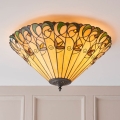 Endon 70706 - Lampa sufitowa Tiffany JAMELIA 2xE27/60W/230V Ø 50 cm