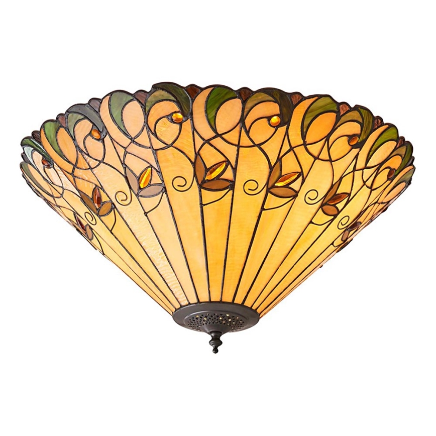 Endon 70706 - Plafon JAMELIA 2xE27/60W/230V śr. 50 cm