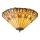 Endon 70706 - Plafon JAMELIA 2xE27/60W/230V śr. 50 cm
