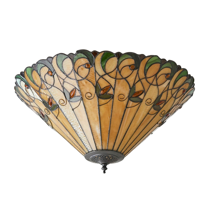 Endon 70706 - Plafon JAMELIA 2xE27/60W/230V śr. 50 cm