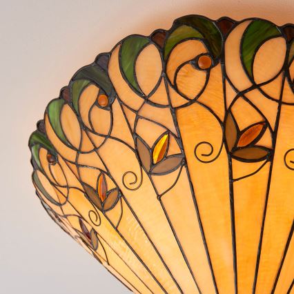 Endon 70706 - Plafon JAMELIA 2xE27/60W/230V śr. 50 cm