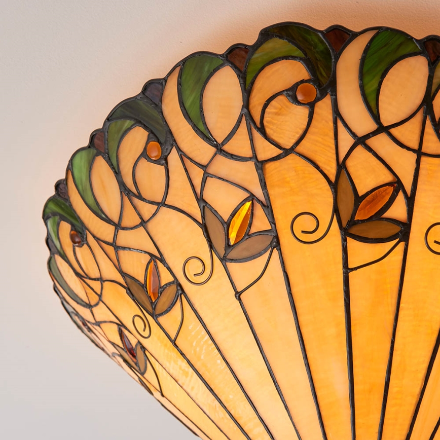 Endon 70706 - Plafon JAMELIA 2xE27/60W/230V śr. 50 cm