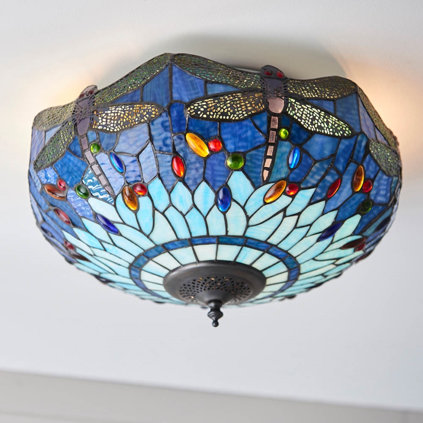 Endon 70722 - Lampa sufitowa WAŻKA 2xE27/60W/230V śr. 41 cm