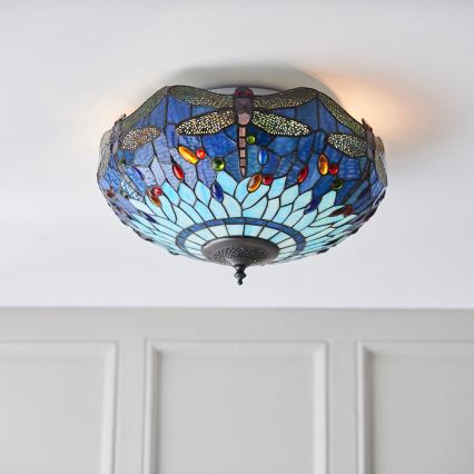 Endon 70722 - Lampa sufitowa WAŻKA 2xE27/60W/230V śr. 41 cm