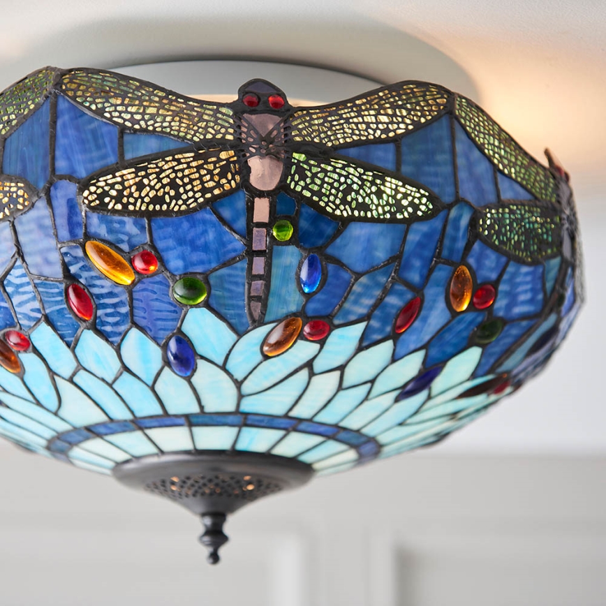 Endon 70722 - Lampa sufitowa WAŻKA 2xE27/60W/230V śr. 41 cm