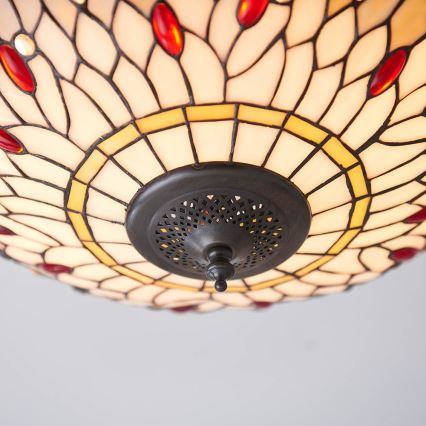 Endon 70723 - Lampa sufitowa WAŻKA 2xE27/60W/230V śr. 41 cm