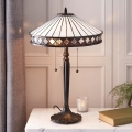 Endon 70935 - Lampa stołowa Tiffany FARGO 2xE27/60W/230V śr. 41,5 cm
