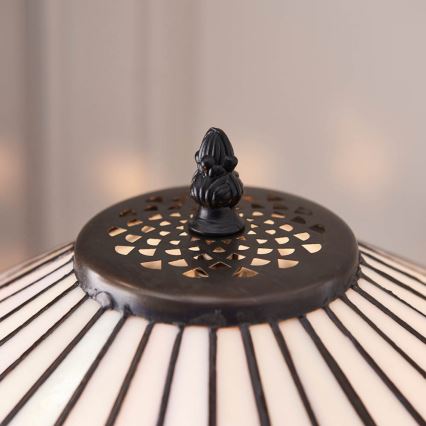 Endon 70935 - Lampa stołowa Tiffany FARGO 2xE27/60W/230V śr. 41,5 cm