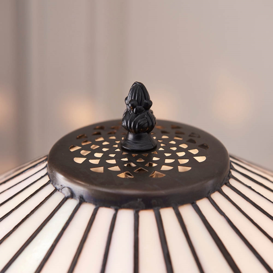 Endon 70935 - Lampa stołowa Tiffany FARGO 2xE27/60W/230V śr. 41,5 cm