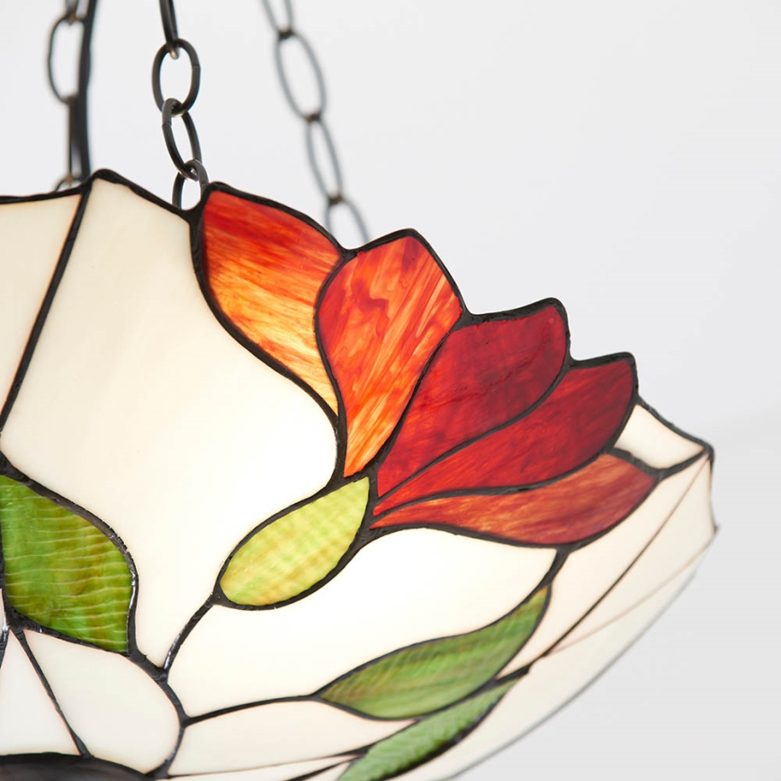 Endon 70946 - Żyrandol na łańcuchu BOTANICA 3xE27/60W/230V śr. 45 cm