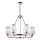 Endon 74128 - Żyrandol na łańcuchu EASTON 6xE14/6W/230V chrom błyszczący