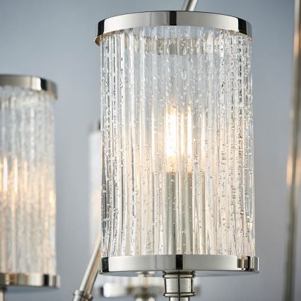 Endon 74128 - Żyrandol na łańcuchu EASTON 6xE14/6W/230V chrom błyszczący