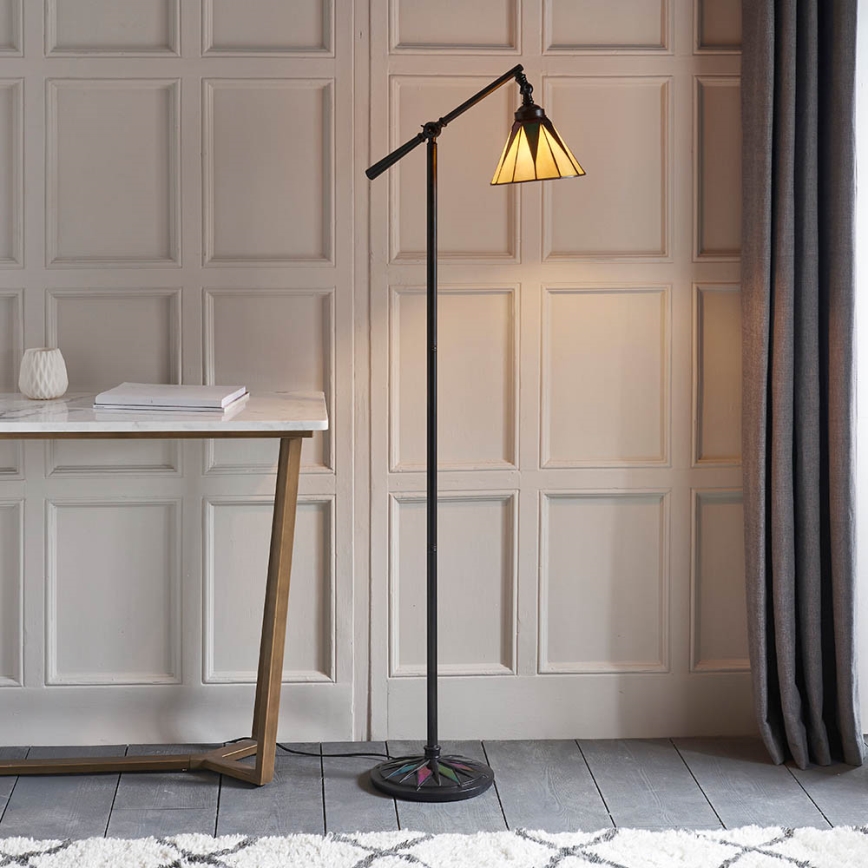 Endon 74355 - Lampa stojąca DARK STAR 1xE14/40W/230V