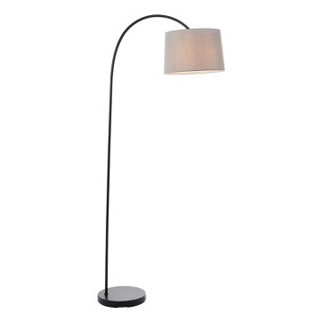Endon 78163 - Lampa stojąca CARLSON 1xE27/60W/230V szara/czarna