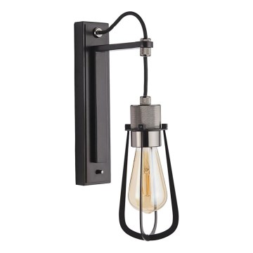 Endon 80950 - Kinkiet URBAN 1xE27/6W/230V czarny
