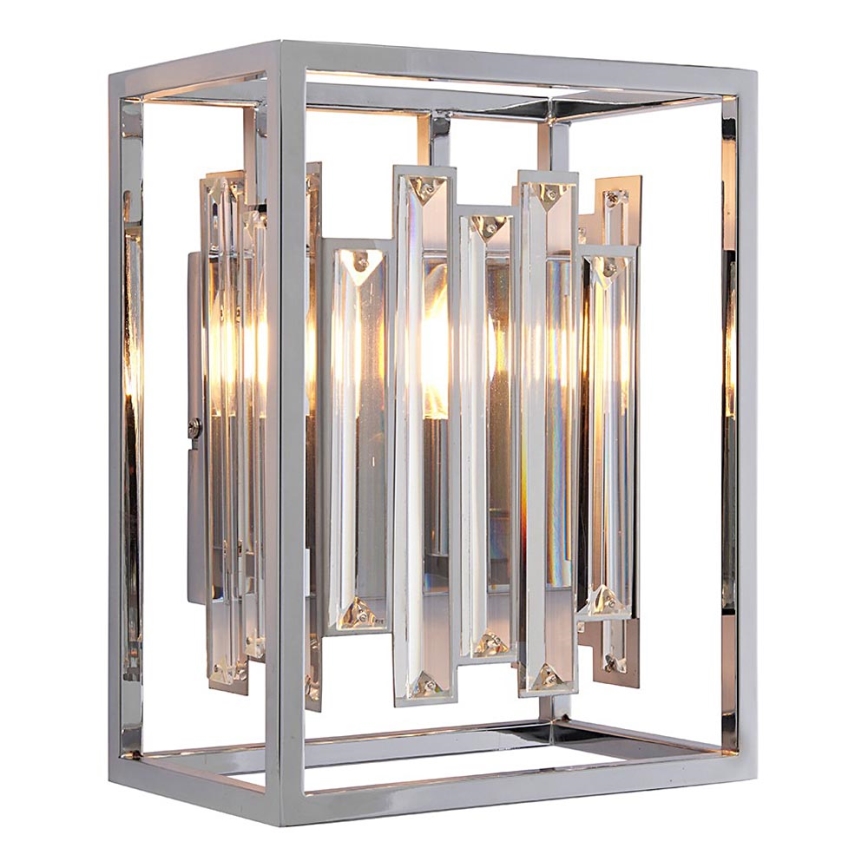 Endon 81932 - Kinkiet ACADIA 1xE14/40W/230V chrom błyszczący