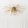 Endon 81937 - Lampa sufitowa 4xE14/40W/230V Ø 80 cm złota