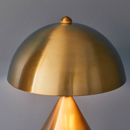 Endon 90522 - Lampa stołowa NOVA 1xE27/60W/230V mosiądz