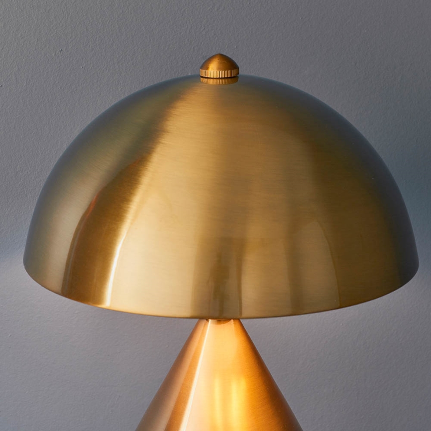Endon 90522 - Lampa stołowa NOVA 1xE27/60W/230V mosiądz