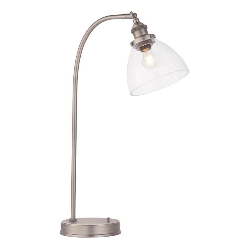 Endon 91740 - Lampa stołowa HANSEN 1xE14/40W/230V matowy chrom