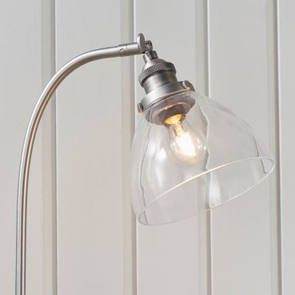 Endon 91740 - Lampa stołowa HANSEN 1xE14/40W/230V matowy chrom