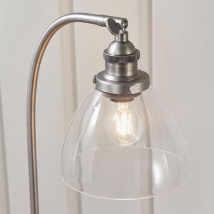 Endon 91740 - Lampa stołowa HANSEN 1xE14/40W/230V matowy chrom