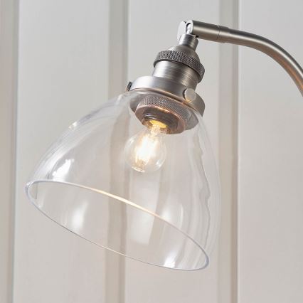 Endon 91740 - Lampa stołowa HANSEN 1xE14/40W/230V matowy chrom