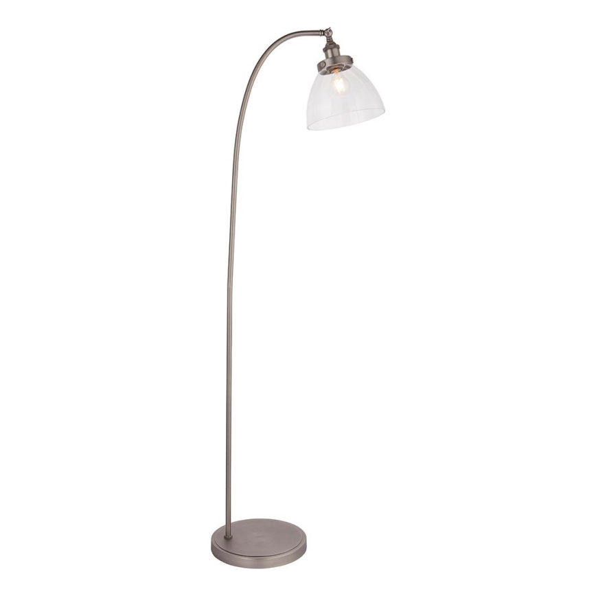 Endon 91741 - Lampa podłogowa HANSEN 1xE27/40W/230V matowy chrom