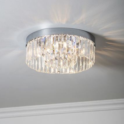 Endon 91811 - Plafon łazienkowy SHIMMER 5xG9/18W/230V IP44, chrom błyszczący