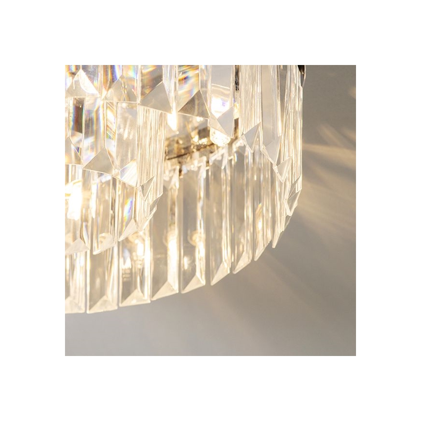Endon 91811 - Plafon łazienkowy SHIMMER 5xG9/18W/230V IP44, chrom błyszczący