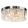Endon 91811 - Plafon łazienkowy SHIMMER 5xG9/18W/230V IP44, chrom błyszczący