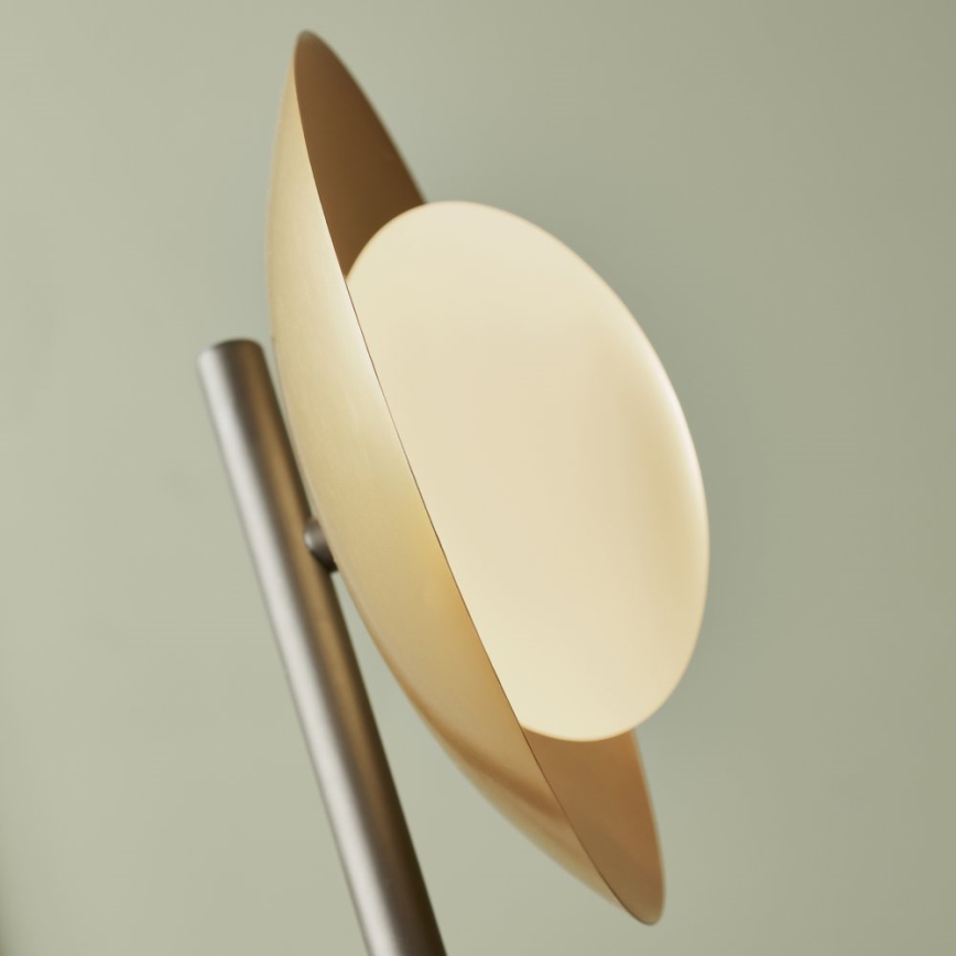 Endon 92039 - Lampa podłogowa RUFFLE 3xG9/3W/230V czarna/złota