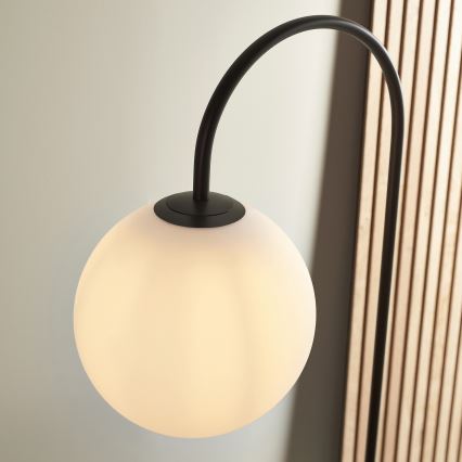 Endon 92424 - Lampa stojąca HALO 1xE14/7W/230V czarna